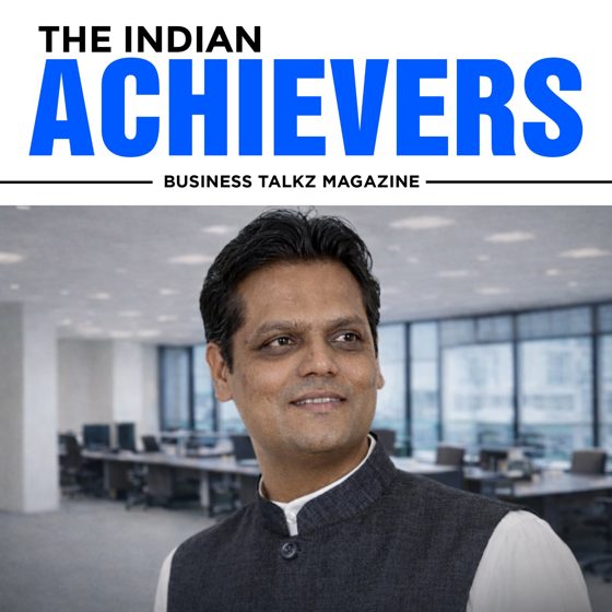 Vijay K. Banda on the cover of The Indian Achievers, Business Talkz Magazine, Edition 421, April 2026